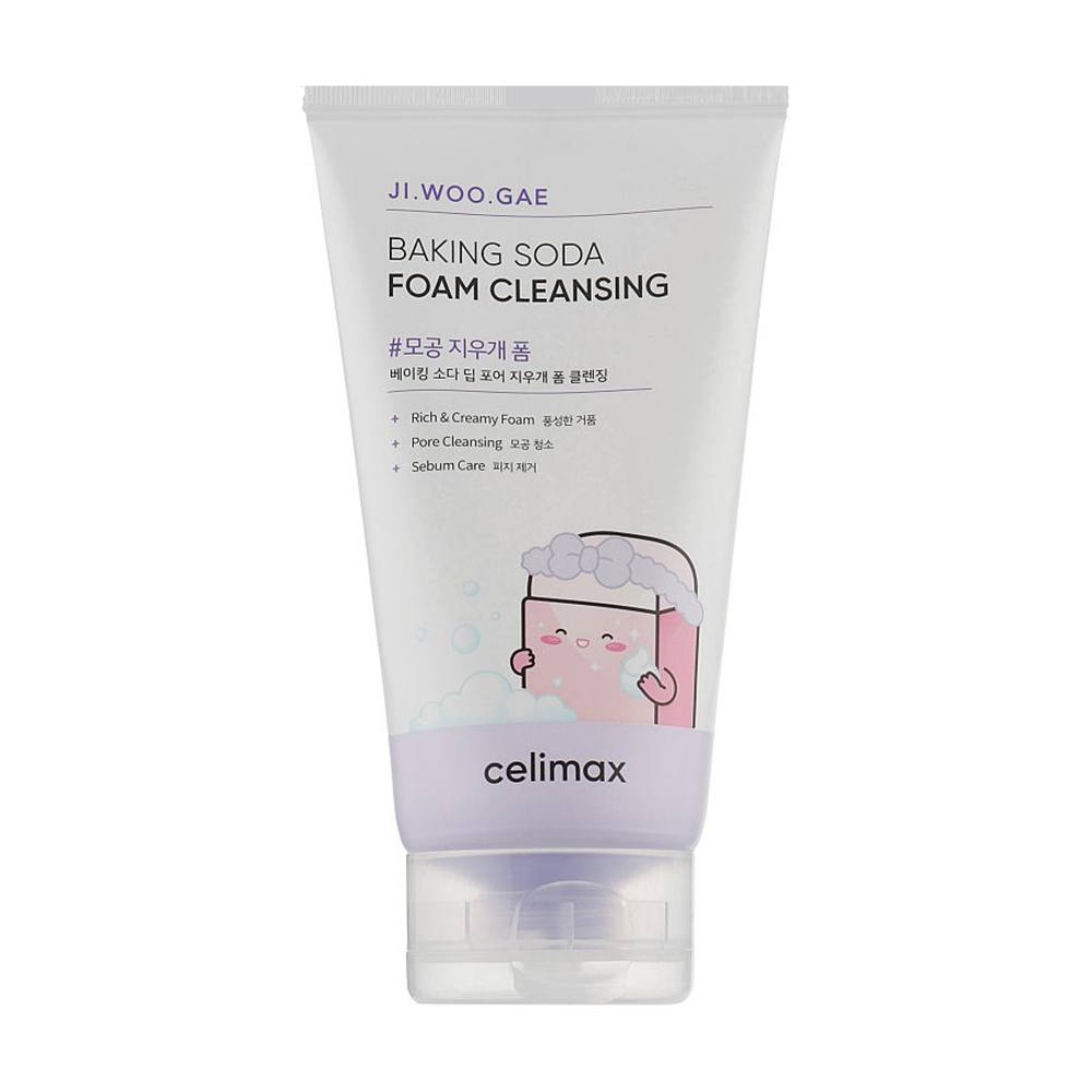 Пінка для очищення пор Celimax Jiwoogae Baking Soda Deep Pore Foam Cleansing, 150 мл